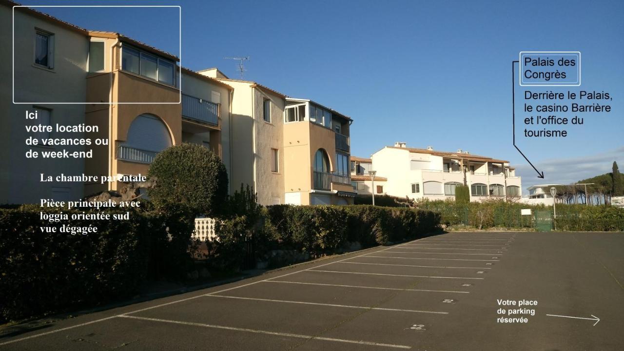 דירות אגדה Lara 3 - T2 Loggia Piscine 2 Lits Doubles Parking Pres Du Centre-Port Et Ile Loisirs מראה חיצוני תמונה