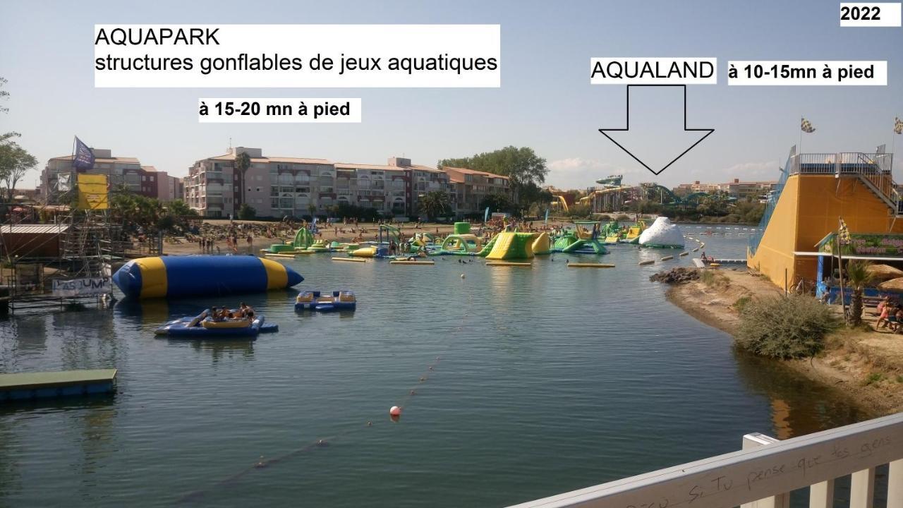 דירות אגדה Lara 3 - T2 Loggia Piscine 2 Lits Doubles Parking Pres Du Centre-Port Et Ile Loisirs מראה חיצוני תמונה